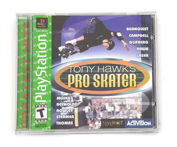 بازی ویدئویی اسکیت‌سواری حرفه‌ای تونی هاک (Tony Hawk’s Pro Skater)