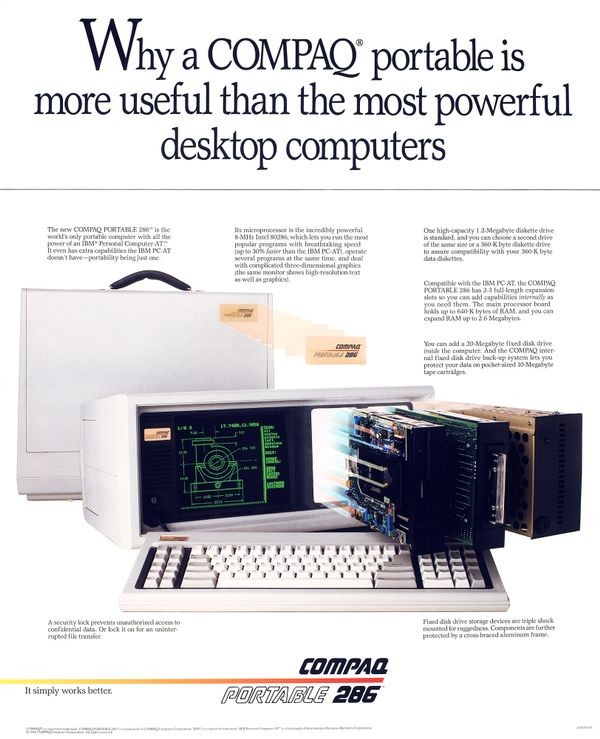 کامپک پرتابل 286 (Compaq Portable 286)