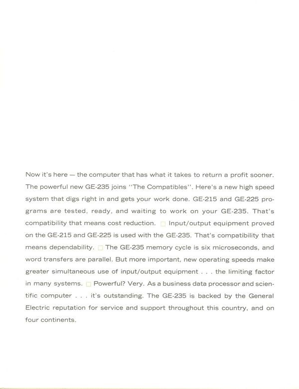 کتابچۀ کامپیوتر GE 235 2